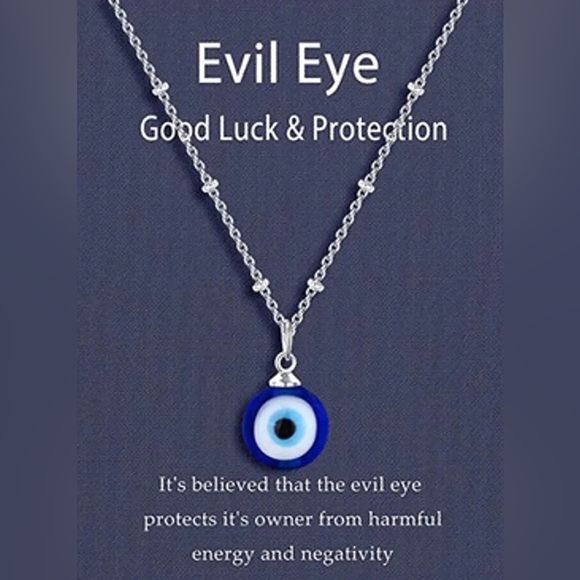 Jewelry - 🧿 Evil Eye 🧿 Silver Necklace